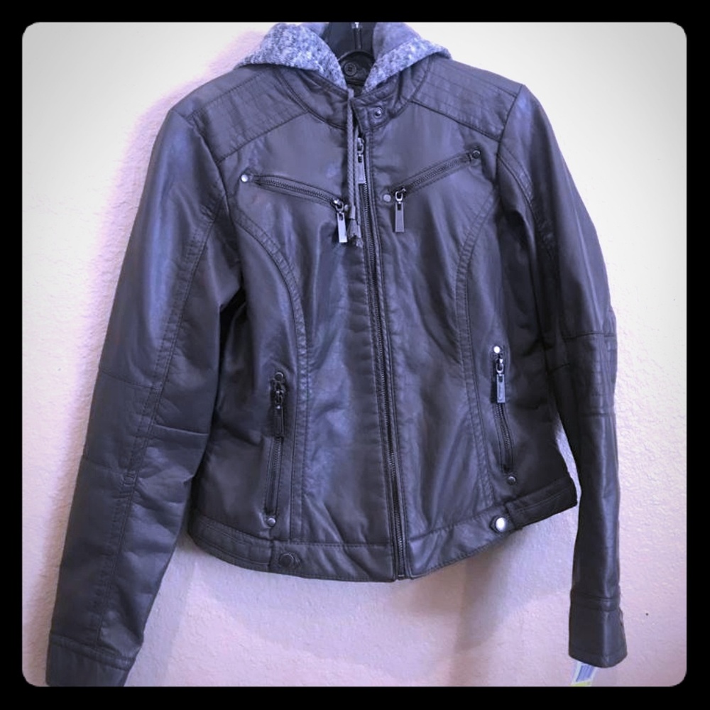 Leather jacket